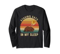 Sleep Crypto Investment Reddito passivo Blockchain Bitcoin Maglia a Manica