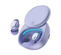 Sleep Earbuds - Auricolari per chi dorme di lato, auricolari wireless con display di alimentazione a LED, doppia modalità, batteria 30h, leggere, Bluetooth 5.3 Sleep Headphones (viola)