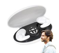 Sleep Earbuds - Bluetôoth 5.3 Invisible Sleep Headphones For Side Sleepers | Wireless Noise Cancelling Earbuds IPX5 Waterproof Touch Control Built In Microphone Long Battery Life Charging Case