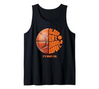 Sleep Eat Dribble Repeat Basketball Player Retro Sport Canotta