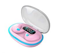 Sleep Headphones Bluetooth 5.3 - Auricolari wireless per chi dorme di lato, design sottile a pressione zero, isolamento acustico e modalità sleep (viola)