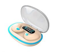 Sleep Headphones Bluetooth 5.3 - Auricolari wireless per chi dorme di lato, design sottile a pressione zero, isolamento acustico e modalità sleep (colore della pelle)
