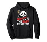 Sleep IS My Ex The Baby Got Custody Felpa con Cappuccio
