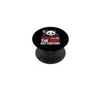 SLEEP IS MY EX THE BABY GOT CUSTODY PopSockets PopGrip Adesivo