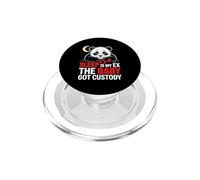 SLEEP IS MY EX THE BABY GOT CUSTODY PopSockets PopGrip per MagSafe