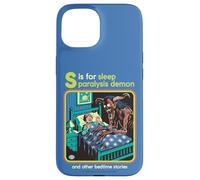 Sleep Paralysis Demon Sarcastic Retro Funny Adult Humor Custodia per iPhone 15