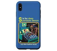 Sleep Paralysis Demon Sarcastic Retro Funny Adult Humor Custodia per iPhone XS Max