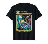 Sleep Paralysis Demon Sarcastic Retro Funny Adult Humor Maglietta