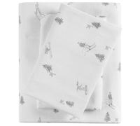 Sleep Philosophy, True North, Lenzuola in flanella per letto matrimoniale, accoglienti lenzuola in 100% flanella di cotone, set di lenzuola ultra morbide, con tasca elastica, per materassi con uno