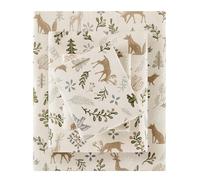 Sleep Philosophy, True North, Set di lenzuola in flanella di cotone al 100%, per letto full size, accoglienti lenzuola in flanella spazzolata per una maggiore morbidezza, con stampa, calde e pesanti