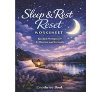 Sleep & Rest Reset Worksheet: Guided Prompts for Reflection and Growth