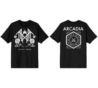 Sleep Token Arcadia Uomo T-Shirt Nero 4XL 100% Cotone Regular