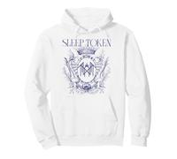 Sleep Token Even in Arcadia White Felpa con Cappuccio