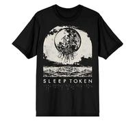 Sleep Token Poem Uomo T-Shirt Nero 100% Cotone Regular