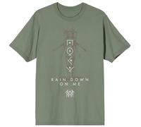 Sleep Token Rain Uomo T-Shirt Verde M 100% Cotone Regular