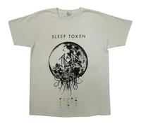 Sleep Token T-shirt 'Take Me Back To Eden' – Logo band – Naturale – Taglia M – Ufficiale