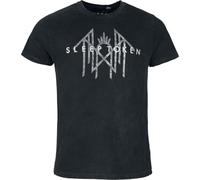 Sleep Token Take Me Back Uomo T-Shirt Nero/Grigio 3XL 100% Cotone Regular