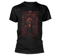 Rock Off officially licensed products Sleep Token The Nero Heart T Shirt Size XL
