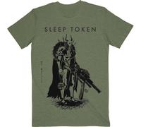 Sleep Token 'The Summoning' (Verde) Maglietta - NUOVO E UFFICIALE