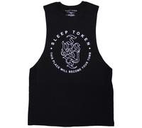 Sleep Token Tomb Text Ring Sleeveless ufficiale Uomo maglietta unisex