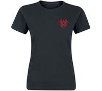 Sleep Token Totem Donna T-Shirt Nero 100% Cotone Regular