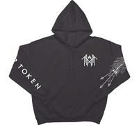 Sleep Token Trinity Band Logo Pullover Felpa Con Cappuccio Size L