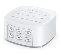 Sleepbox Sleep White Noise Sound Machines con 25 suoni lenitivi 36 livelli di volume 5 timer Catalogo audio visibile Funzione di memoria portatile per casa ufficio e viaggi