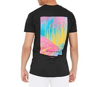 Sleepdown Mens Love Island Thirst Trap Tropical Back Print Tshirt (M, Black) T-Shirt, M Uomo