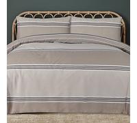 Sleepdown - Set copripiumino super king reversibile trapuntata con federe, Cotone, 1 pezzo, 220 x 260 cm