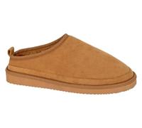 Sleepers David MS409 - Pantofole da uomo, comode, leggere, foderate in pelliccia sintetica, Marrone chiaro, 46 EU