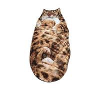 Sleeping Bag - 175x80cm Warm Cute Cat Washable, Adult Cold Weather Sleeping Bag | Multifunctional Indoor Home Bedroom Living Room Apartment Dorm Hotel Birthday Housewarming Gift