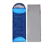 Sleeping Bag - Envelope Lightweight Portable Waterproof Comfort-Great for 4 Season Traveling Camping Hiking Outdoor Activities Boys Outdoor (Color : Blue Size : 1.3kg) (Blue 1.8kg)