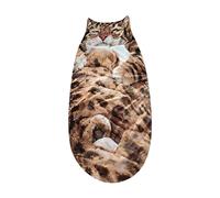 Sleeping Bag For Camping | Funny Sack - 69x31inch Cat Envelope Cold Weather Sleeping Bag | Casual Camping Convenience For Outdoor Backpacking Survival Home Bedroom Living Room Apartment Women Men