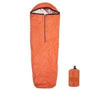 Sleeping Bag Ultralight Waterproof Heat Reflective Thermal Survival Gear For Outdoor Adventure(Orange)