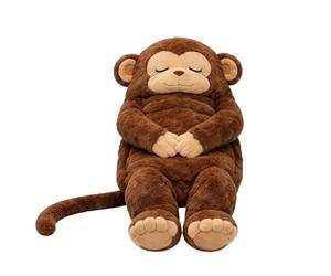 Sleeping Bag - Warm Machine Washable Monkey, Themed Design, Soft Insulated Travel Sack with Fun Hood and Lightweight Foldable Structure for Camping Trips, Hotel Stays, Bedroom Lounging and Dorm Rooms