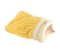 Sleeping Bag | Winter Pet Warm Cave Bed | Comfortable Sleeping Bag | for Living Room Balcony Car Bedroom Apartment Travel Patio Outdoors Feline Nap Sack - Plush Resting New Soft Warm, Cave