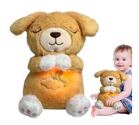 Sleeping Breathing Plush - Soft Toy Gentle Moving Motion, Sound and Light Caratteristiche | Anno di peluche di attrezzatura, conforto aiuti per i ragazzi, giocattolo coccoloso portatile per an