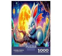 Sleeping Bunnies Puzzle Divertente Gioco Per Famiglie 1000 Pezzi Cute Animals Puzzle Intrattenimento Creativo Per Adulti E Bambini 38x26cm/1000pcs