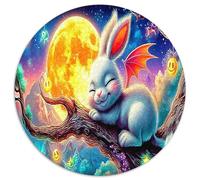 Sleeping Bunnies Puzzle Gioco Di Abilità 1000 Pezzi Cute Animals Puzzle Decorazione Per La Casa Per Adulti E Bambini 1000pcs (67.5x67.5cm)