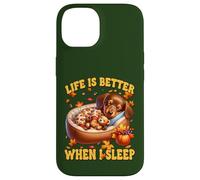 Sleeping Dog For Women Autumn Fall Dachshund For Doxie Mom Custodia per iPhone 14