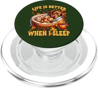 Sleeping Dog For Women Autumn Fall Dachshund For Doxie Mom PopSockets PopGrip per MagSafe