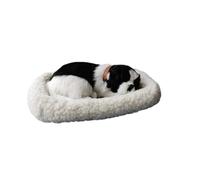 Sleeping dog toy, realistic sleeping plush breathing dog, suitable for sleeping birthdays