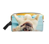 Sleeping Labrador, organizer per cosmetici di grande capacità, borsa da viaggio per il trucco da donna