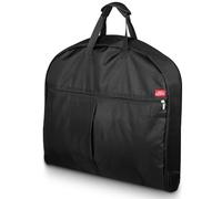 Sleeping Lamb Borsa porta abiti da viaggio, 109 cm, impermeabile, da uomo, pieghevole, per appendere vestiti, con grande tasca per viaggi di lavoro, nero