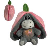 Sleeping peluche di peluche di peluche | Luce rilassante e peluche di rilassamento del suono | Morbido amico del sonno coccoloso con delicato bagliore | Compagno calmante per bambini, bambini