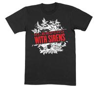 Sleeping With Sirens Floral autorizzato Uomo maglietta