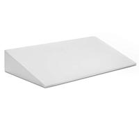 sleepling 196631 - Cuscino per materasso a cuneo, rialzo per letto, prodotto in EU, 45 x 100 x 15 cm, bianco