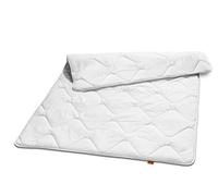 sleepling Piumino invernale ultra caldo, extra spesso e pesante, prodotto in UE, Ökotex 100, lavabile a 60°, 100% microfibra fine, 135 x 200 cm, bianco