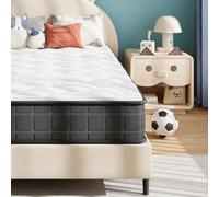 sleeprove CertiPUR-US - Materasso ibrido da 15,2 cm, in una scatola, memory foam e molle insacchettate individualmente per isolamento del movimento, sollievo dalla pressione, supporto e comfort dei