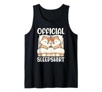 Sleepshirt Ufficiale Chipmunk Sleeping Animals Sarcastic Canotta